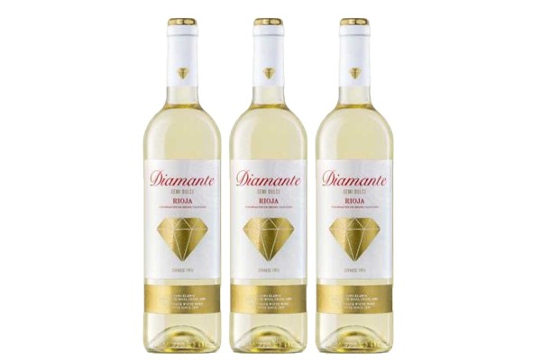 DIAMANTE SEMIDULCE pack 3 botellas