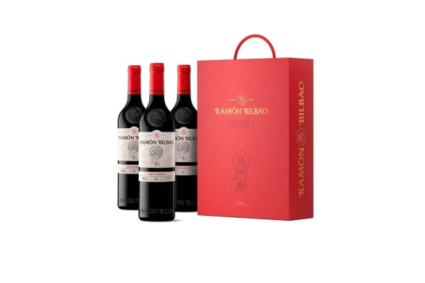 ESTUCHE RAMÓN BILBAO CRIANZA ESTUCHE LUJO PACK-3 BOT
