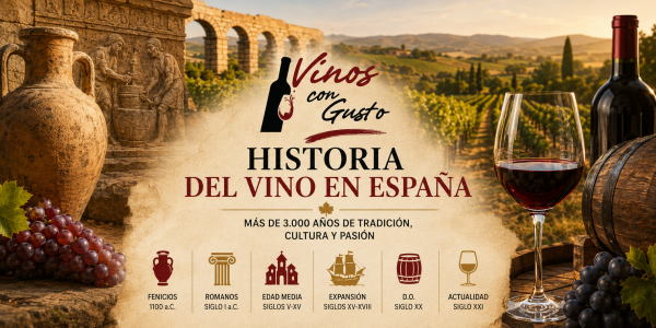 Historia del vino en España | Más de 3.000 años de tradición vitivinícola | Vinos con Gusto